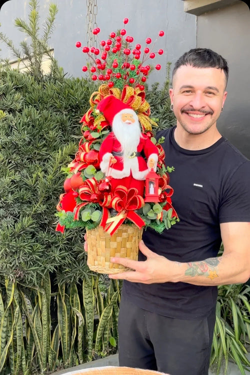 Mini Árvore Papai Noel – 70cm e 110cm