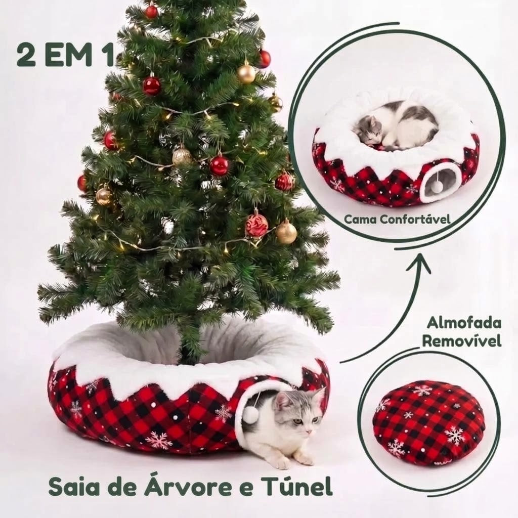 Toca Natalina Pet | Diversão e Magia Sob a Árvore de Natal