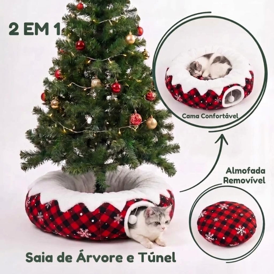 Toca Natalina Pet | Diversão e Magia Sob a Árvore de Natal