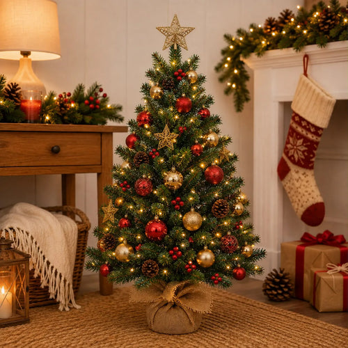 Árvore de Natal Compacta Encanto 90cm – 100 Galhos